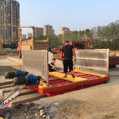 8轮滚轴工地洗车机 坑基式工地洗车机 工地洗车机