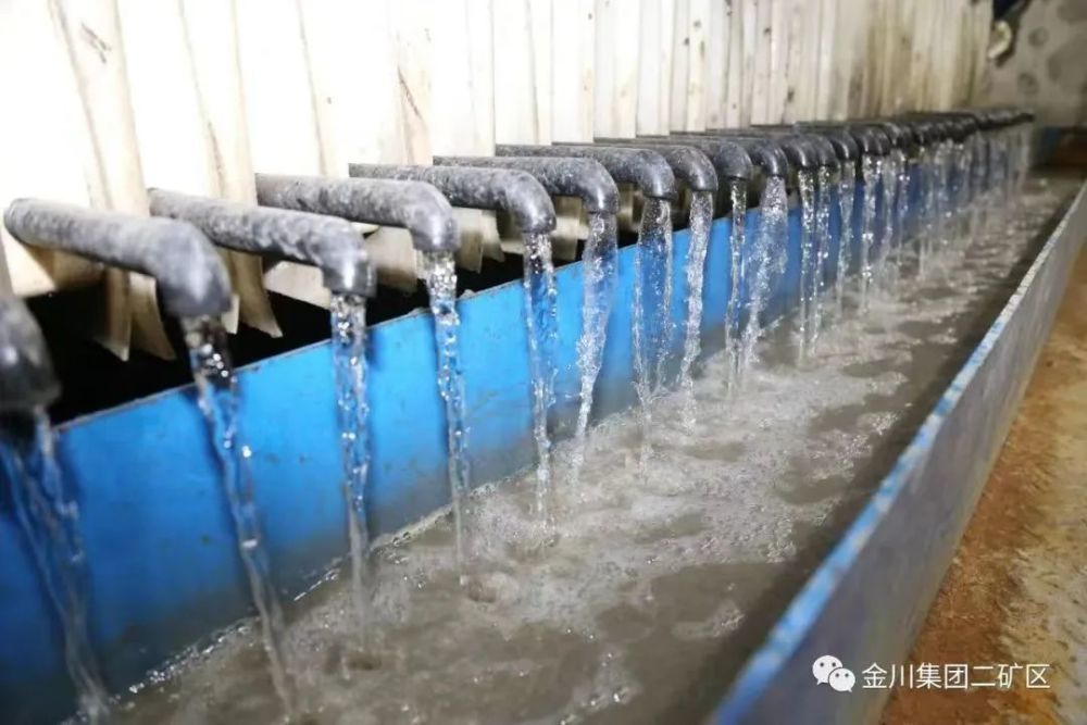 金川集团二矿区700m中段脱泥机泥水分离系统试车成功